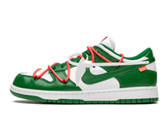 Shop Women's Nike Dunk Low Off White - Pine Green