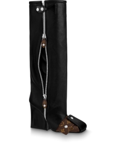 Women's Louis Vuitton Patti Wedge Half Boot - Buy Now at Discount!