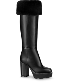 Lv Beaubourg Platform High Boot - Get Stylish Women's Shoes Online