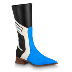 Shop Louis Vuitton Flags High Boot Blue for Women's Sale