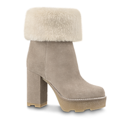 Lv Beaubourg Platform Ankle Boot for Women's - Shop Now and Get Discount!