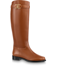 Buy Women's Louis Vuitton Westside Flat High Boot Cognac Brown