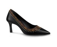 Shop Louis Vuitton Signature Pump Black for Women's on Sale