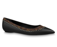 Shop Women's Louis Vuitton Signature Flat Ballerina with Sale Discount!