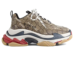 Men's Balenciaga & Gucci Triple S - The Hacker Project Beige - Shop Now & Save!