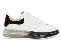 Shop Alexander McQueen Transparent Degrade Oversized Sole White/black for Men