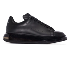 Shop Alexander McQueen Transparent Oversized Sole Black for Men