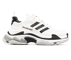 Women's Balenciaga x Adidas Triple S Sneakers White/Black/Grey On Sale - Buy Now!