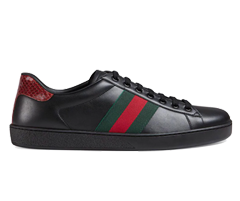 Men's Gucci Ace Embroidered Sneakers Black - Buy Now and Get a Discount!