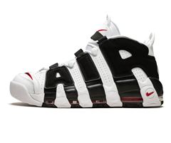 Women's Nike Air More Uptempo - Bulls White/Black-University Red - Buy Now