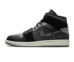Air Jordan 1 Mid SE CRAFT Inside Out - Black for Men's - Get Discount Now!