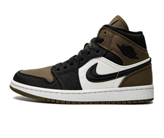 Air Jordan 1 Mid SE - Olive Toe: Women's Shoes with Discount at Shop