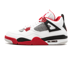 Shop Air Jordan 4 Retro - Fire Red Shoes for Men