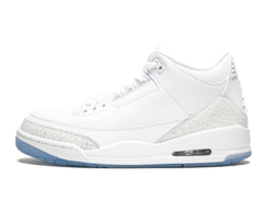 Air Jordan 3 Retro - Pure White for Men - Buy at Discount!