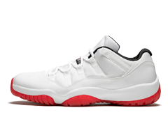 Women's Air Jordan 11 Retro Low - White/Varsity Red Sale Get Now!