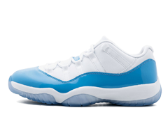 Air Jordan 11 Retro Low - UNC White/University Blue Men's Sale Discount