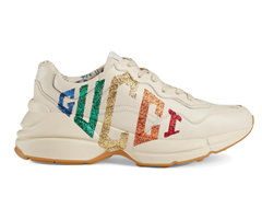 Women's Gucci Rhyton Glitter Leather Sneaker in Rainbow Glitter Gucci - Buy Now!