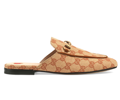 Sale! Get Gucci Princetown GG canvas slipper for Women's