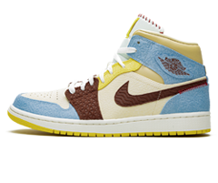 Shop Women's Air Jordan 1 Mid SE - Maison Chateau Rogue Fearless Sale