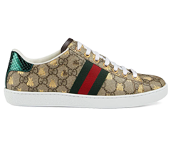 Shop Gucci Ace GG Supreme Sneaker with Bees for Men's Sale