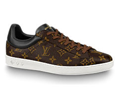 Louis Vuitton Luxembourg Sneaker Monogram Canvas Brown: Stylish Men's Shoes On Sale