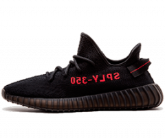 Yeezy Boost 350 V2 Bred Core Black Red Women's Shoes - Get Now!