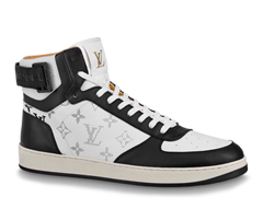 Men's Louis Vuitton Rivoli Sneaker Boot Black - On Sale Now!