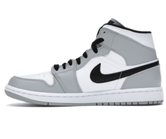 Air Jordan 1 Mid - Light Smoke Grey for Men's. Buy Now!