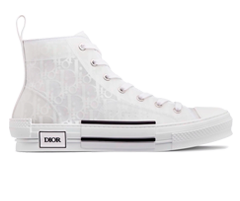 Get the Dior High-Top White Oblique Canvas for men's sale.