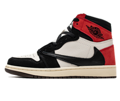 Women's Air Jordan 1 High OG TS SP Black Red - Buy Now and Get Discount!