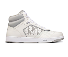 Dior High-Top White and Gray