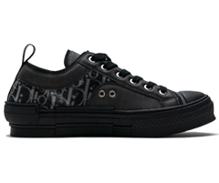 Shop the Dior B23 Low Black Dior Oblique Men's Shoes at Discounted Prices!
