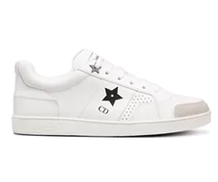 Dior Star Sneaker White Calfskin and Suede