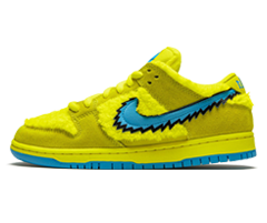 Women's SB Dunk Low Grateful Dead - Yellow Bear Shoes at Discount Shop