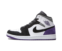 Jordan Court Purple Suede