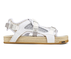 Discounted Dior Atlas Sandal Off-White for Women's