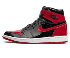 Shop Men's AIR JORDAN 1 RETRO HIGH OG - Bred Patent Today!