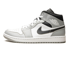 Women's AIR JORDAN 1 MID - Light Smoke Grey