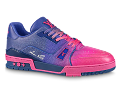 Men's Louis Vuitton Trainer Sneaker - Pink on Sale at the Shop