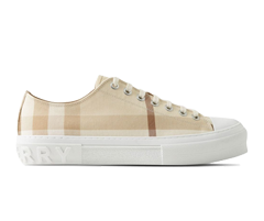 Burberry Check Low-top Beige