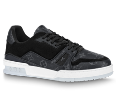 Shop Louis Vuitton Trainer Sneaker - Eclipse, Monogram canvas for Men's at Discount