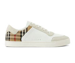 Burberry Vintage Check Panelled White