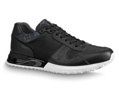 Louis Vuitton Run Away Sneaker - Black Monogram Canvas and Calf Leather for Women's On Sale!