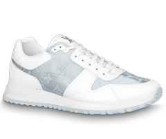 Louis Vuitton Run Away Sneaker - White, Iridescent textile and calf leather - Men's Sale & Discount