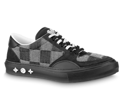 Louis Vuitton Ollie Sneaker - Blue Damier Denim for Men's at Discounted Price