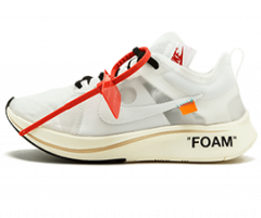 Men's Nike x Off White Zoom Fly - White, Get Discount Now!