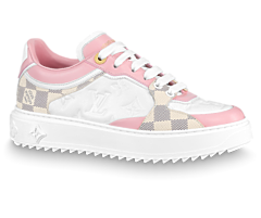 Louis Vuitton Time Out Sneaker Rose Clair Pink - Women's Designer Shoes