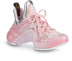 Buy the Lv Archlight Sneaker Rose Clair Pink for Women's Sale