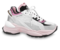 Louis Vuitton Run 55 Sneaker Rose Clair Pink for Women's - Get Discount!