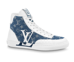 Buy Louis Vuitton Charlie Sneaker Boot Blue for Women - On Sale Now!